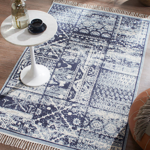 Potpourri Blue Dhurrie