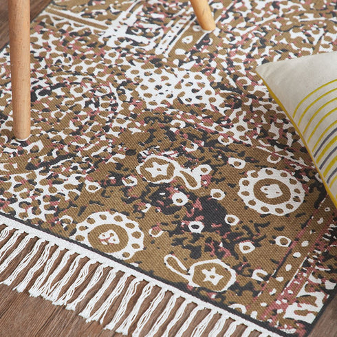 Afterglow Gold Dhurrie