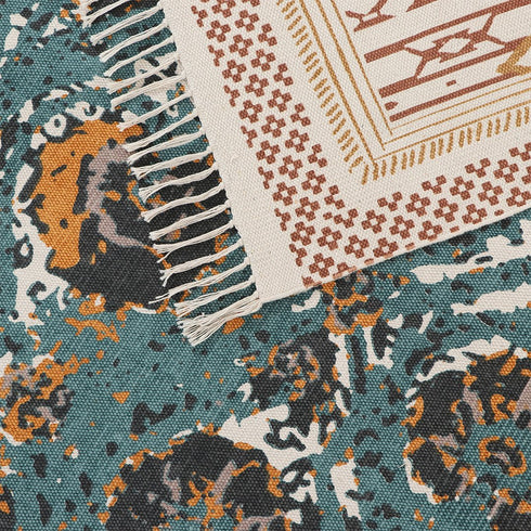 Euphoria Blue Dhurrie