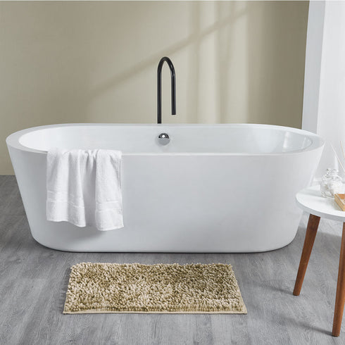 Glaze Beige Bathmat