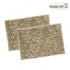 Glaze Beige Bathmat (Pack of 2)