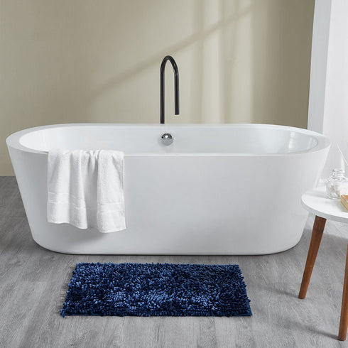 Glaze Denim Bathmat (Pack of 2)