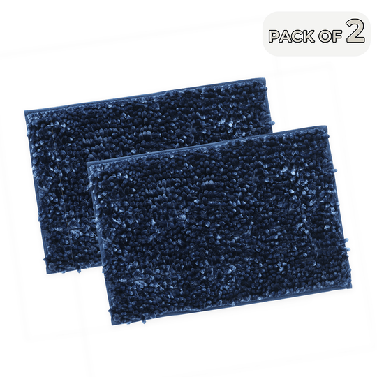 Glaze Denim Bathmat (Pack of 2)