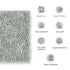 Glaze Silver Bathmat