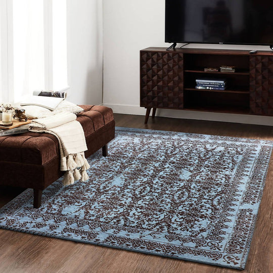 Frazzle Jade Blue Brown