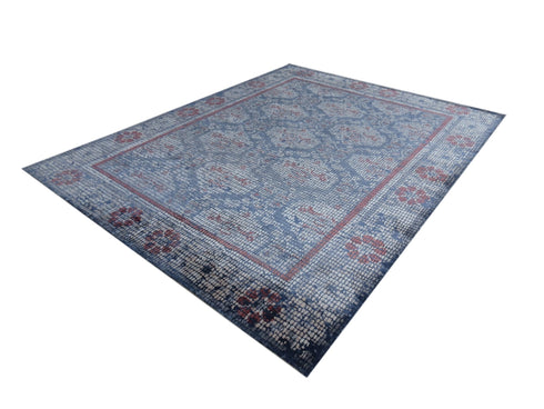 Mosaic Crimson Azure