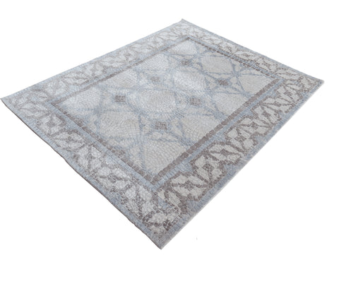 Mosaic Slate Blue Silver