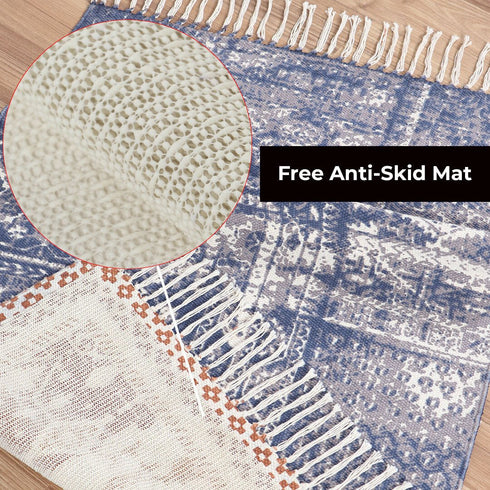 Potpourri Blue Dhurrie