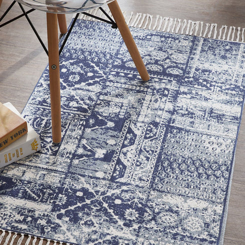 Potpourri Blue Dhurrie