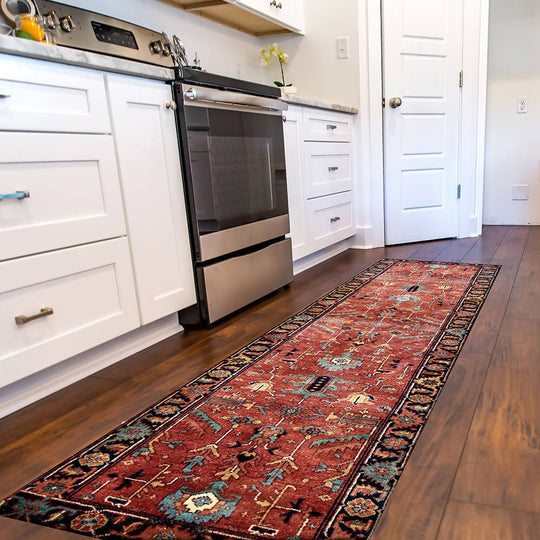 Vermillion Bargellos